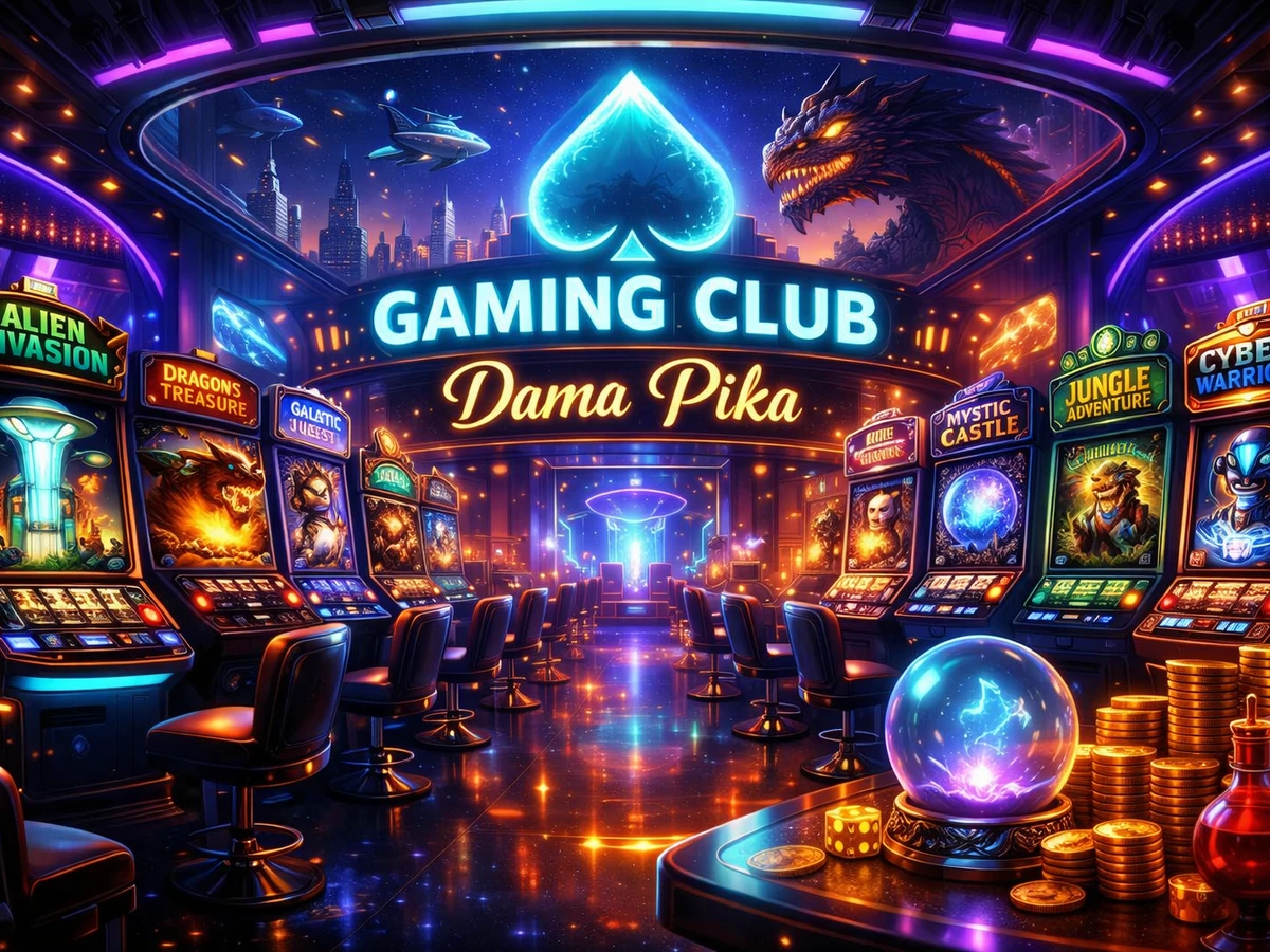 Tampilan pilihan permainan slot dengan simbol reel berwarna