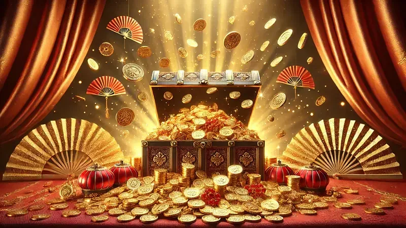 Antarmuka slot mobile dengan reel dan tombol kendali